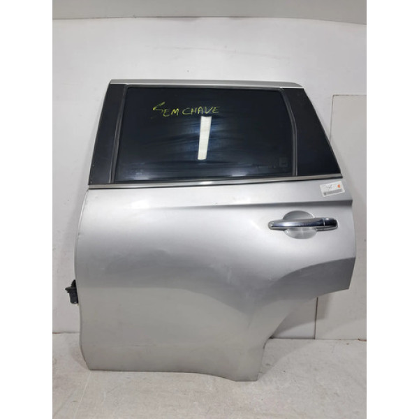 Porta Tras Esquerda Pajero Sport 2021 A 2024 26516 Traseira Esquerdo Prateado