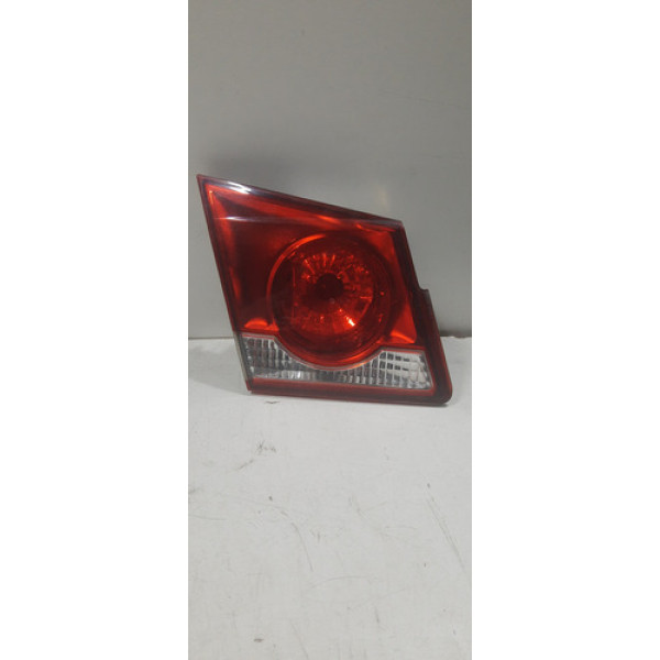 Lanterna Esquerda Tampa Cruze Sedan 2011/2015 Original 24868 Esquerdo/motorista Vermelho