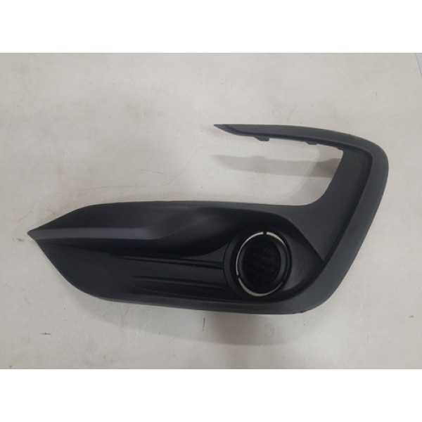 Moldura Farol Milha Ford Ka 2019 A 2021 Original 21932 Preto Esquerdo