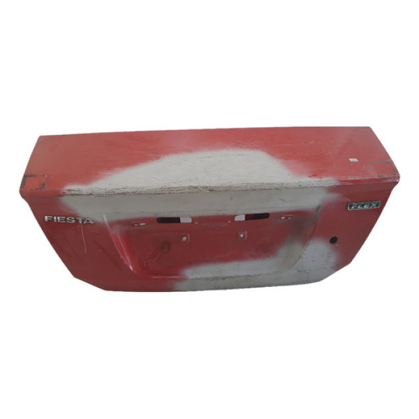 Tampa Tras Fiesta Sedan 2003 A 2012 Original Usad 22330 Vermelho