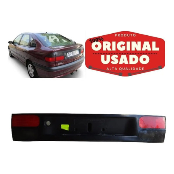 Aplique Moldura Tampa Traseira Renault Laguna 11951 Original Preto