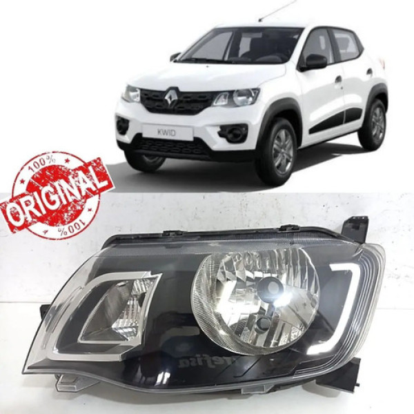 Farol Renault Kwid 2017 2018 19 2020 Esquerdo Original 18029 Esquerdo