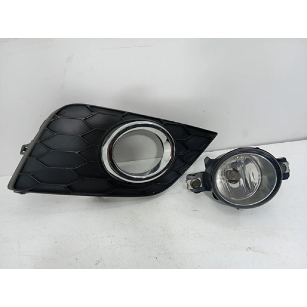 Farol Milha Nissan Sentra Direto 2017 A 2020 Original 25552 Preto