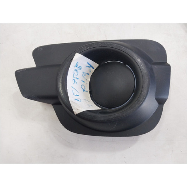 Moldura De Milha Renault Kwid Lado Esquerdo Original 21960 Preto Esquerdo