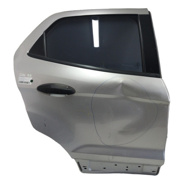 Porta Traseira Dir Ford Ecosport 2013 A 2022 Usado 13010 Traseira Direito Prateado