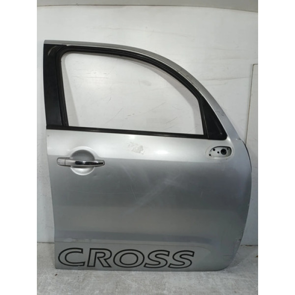 Porta Dianteira Direita Aircross C3 Picasso 2011 2012 2013 2014 2015 Usado Original 26957 Dianteira Direita Cinza