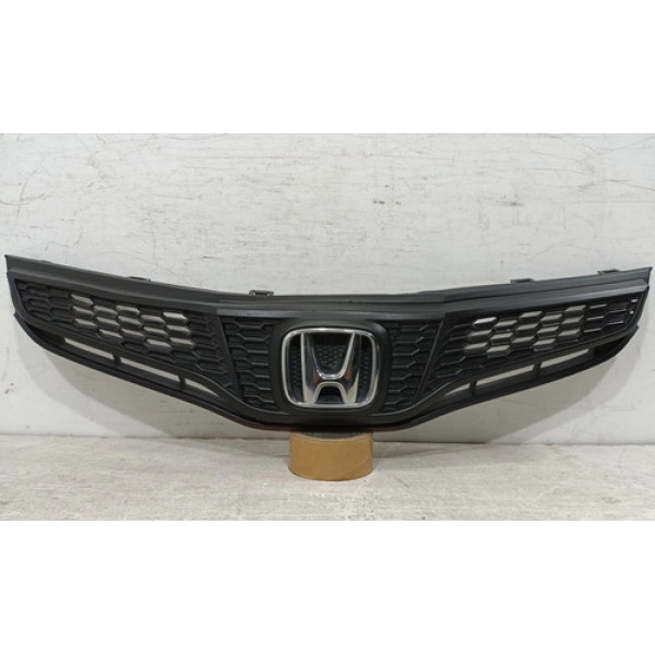 Grade Parachoque Honda Fit 2013 2014 Usado Orig 26765 Preto Fosco