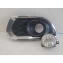 Farol Milha Logan Sandero 2015 /2018 Esquerdo Original 24536 Preto Esquerdo