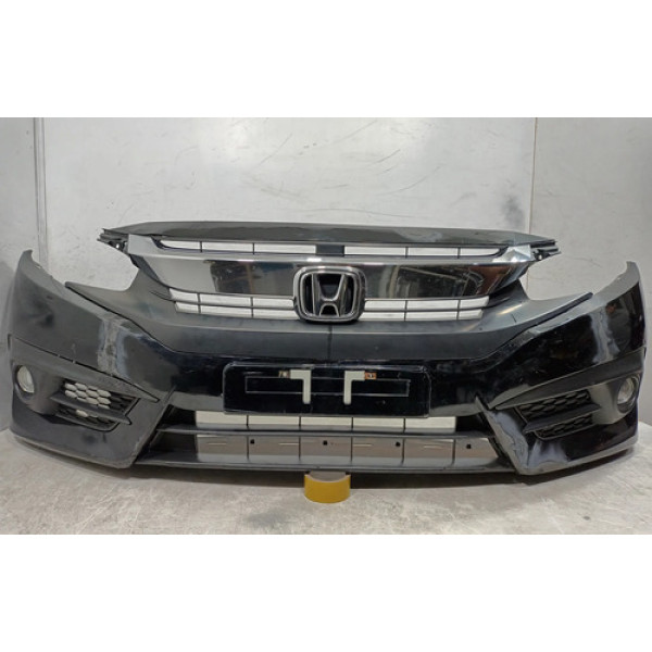 Parachoque Dianteiro Civic G10 2017 2018 2019 Usado Original 26805 Preto