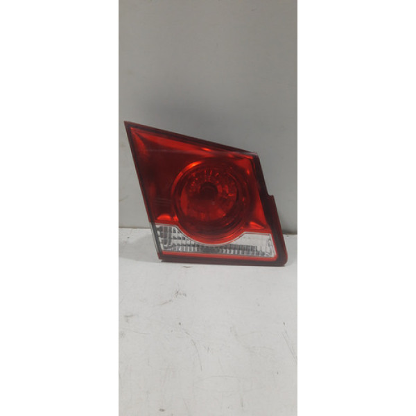 Lanterna Esquerda Tampa Cruze Sedan 2011/2015 Original 24874 Esquerdo/motorista Vermelho