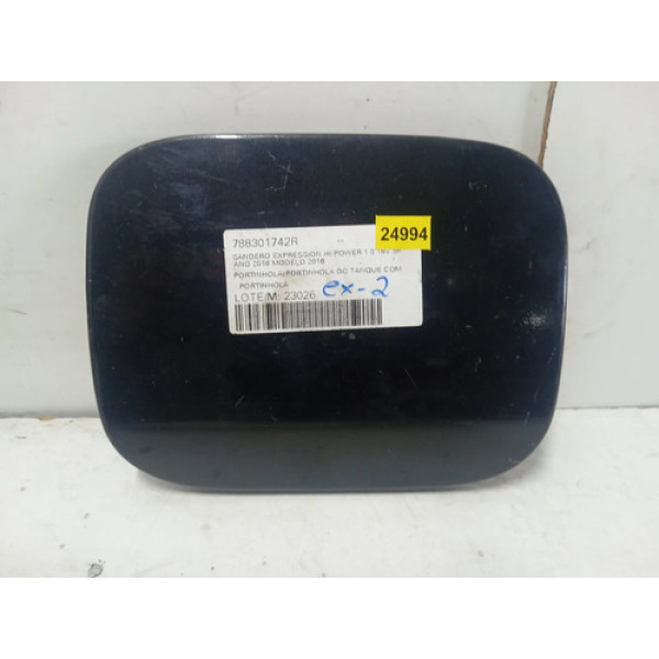 Portinhola Tampa Combustível Sandero Logan 2015/2022 24994 Preto