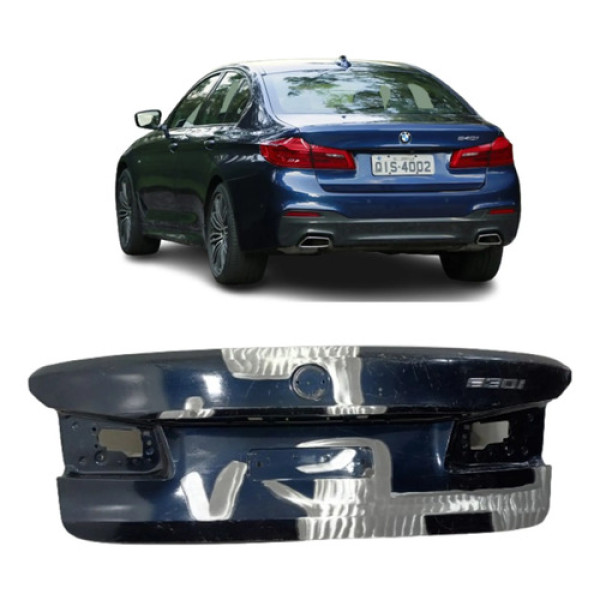 Tampa Porta Malas Bmw Serie 5 530i 2019 A 2022 26463 Azul