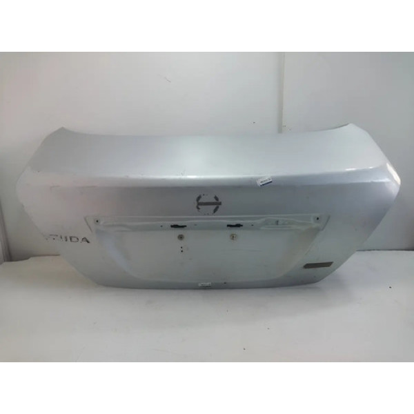 Tampa Tras Nissan Tiida Sedan 2008/2013 Original Usado 22344 Prateado