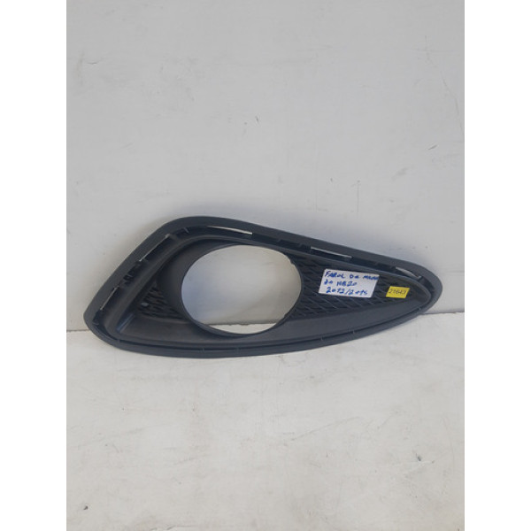 Moldura Farol Milha Hyundai Hb20 2012/2015 Original 21643 Preto Direito