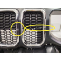 Grade Parachoque Jeep Renegade 2022 A 2025 Original 26351 Preto Fosco