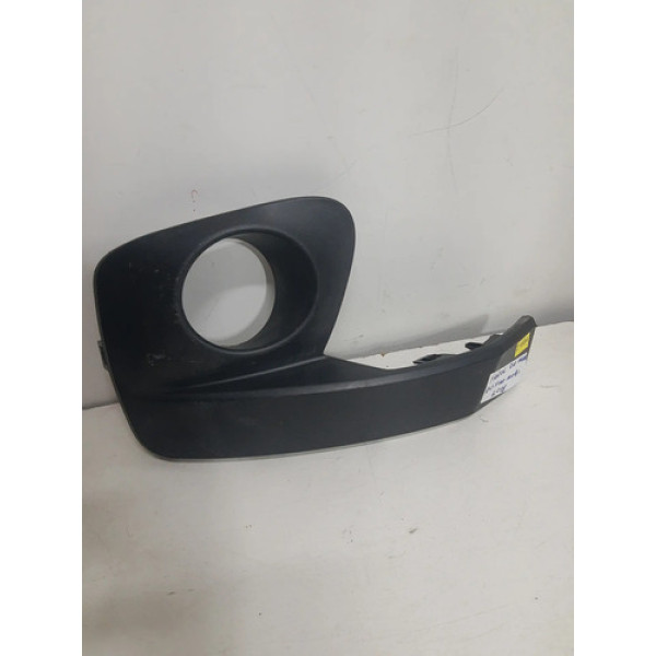 Moldura Milha Fiat Mobi 2018 Original 21684 Preto Ambos Os Lados