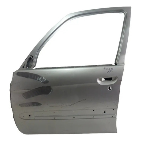 Porta Dianteira Esquerda Xsara Picasso 2001/2012 Usado 9838 Dianteira Esquerdo Prateado