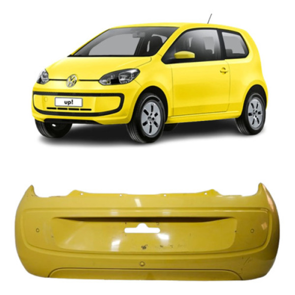 Parachoque Traseiro Vw Up 2014 2015 2016 2017 Original 26491