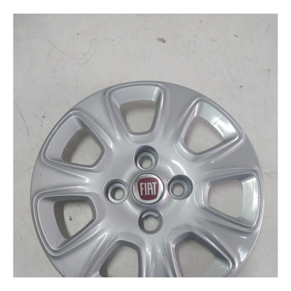 Calota Fiat Uno Aro 13 Original 22764 Prata