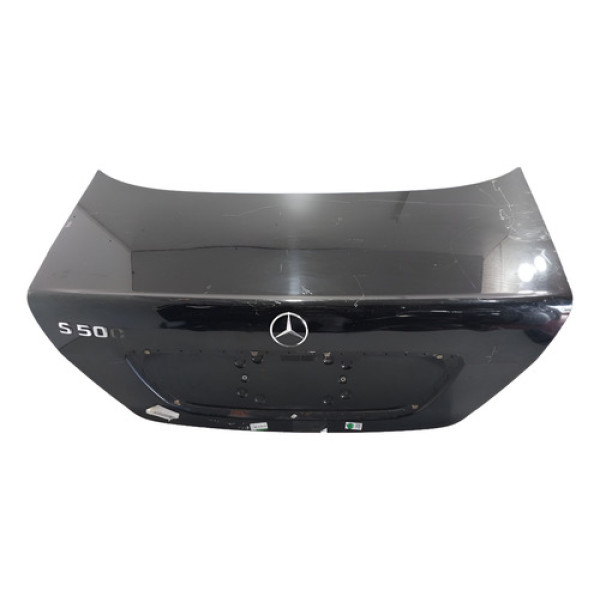 Tampa Traseira Mercedes S 500 1999 A 2001 Original 6858 Preto