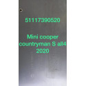 Parachoque Dian Mini Cooper Countryman S Usado 17/20 18132 Preto