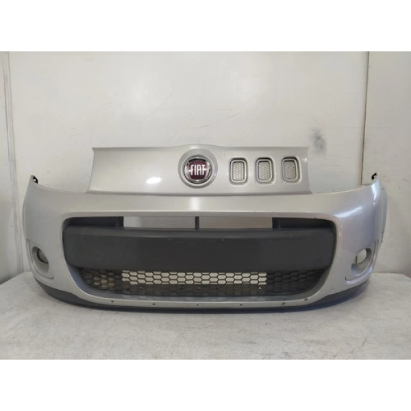 Parachoque Dianteiro Fiat Uno Way 2012 A 2015 Original 25856 Prateado