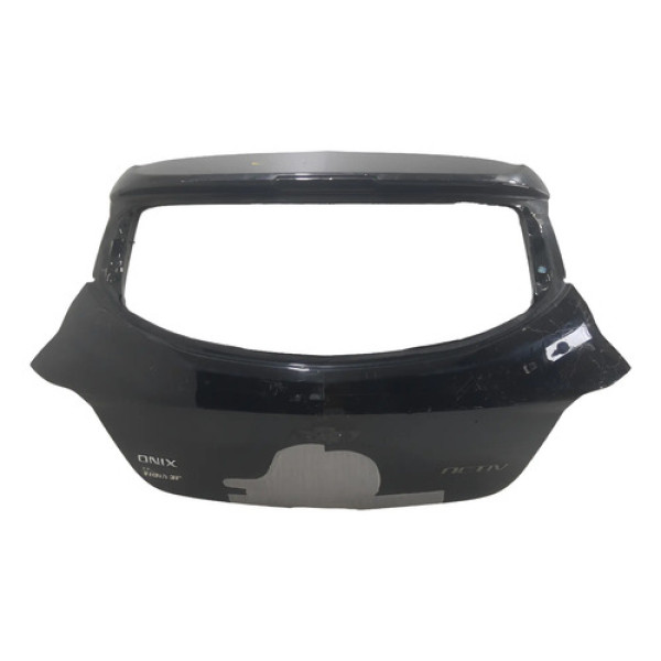 Tampa Traseira Gm Onix 2013/2019 Original Usado 22880 Preto