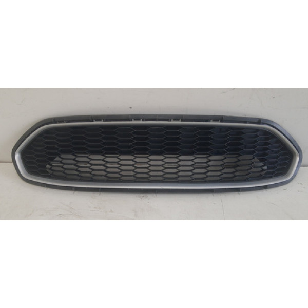 Grade Parachoque Dianteiro Ford Ka 2014/2018 Original 25153 Preto Fosco