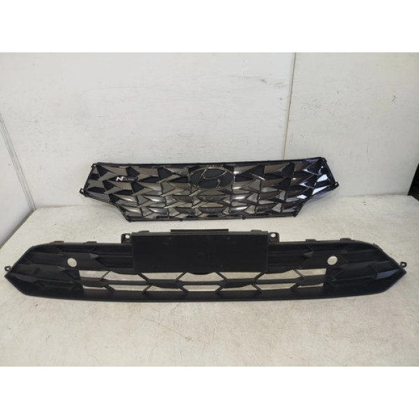 Grade Parachoque Creta N-line 2023 2024 Original 26368 Preto Fosco