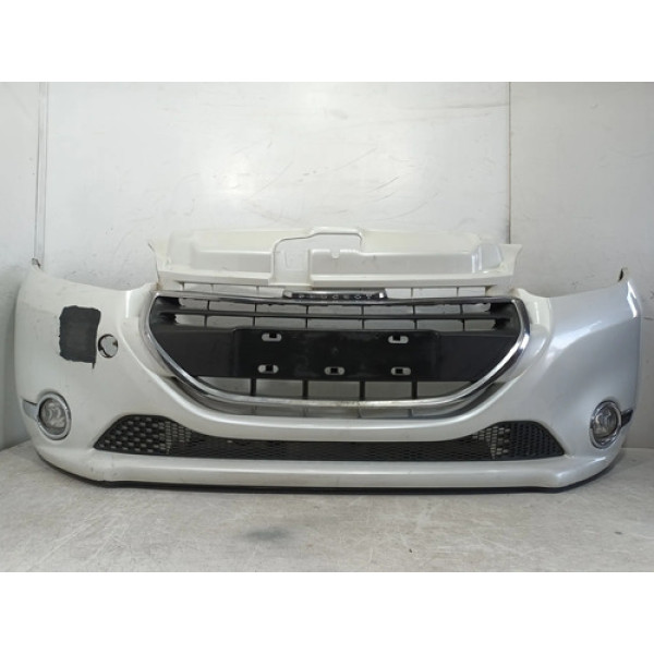 Parachoque Dianteiro Peugeot 208 2012 2013 2014 2015 Orig 26925 Branco