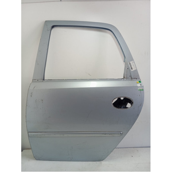 Porta Traseira Esquerda Gm-meriva  C542 Traseira Esquerdo Prateado