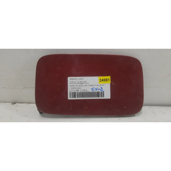 Portinhola Tampa Combustível Nissan Livina Original 24981 Vermelho 2014
