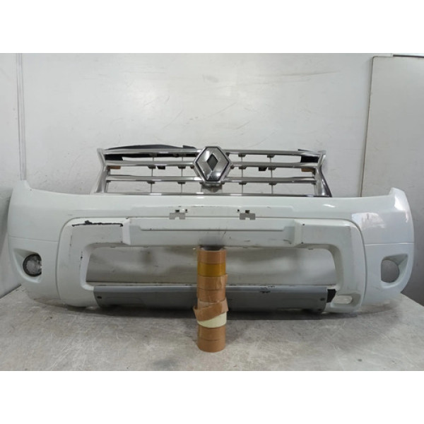 Parachoque Dianteiro Duster 2012 2013 2014 2015 Usado Original 26977 Branco