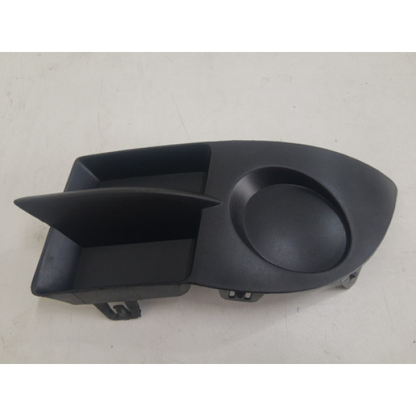 Moldura Farol Milha Renault Clio 2006/2012 Original 21928 Preto Esquerdo