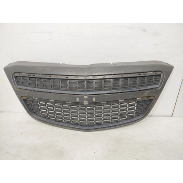 Grade Parachoque Gm Agile 2009 A 2013 Original 26005 Preto Fosco