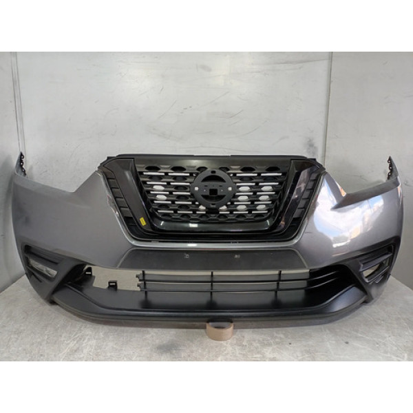 Parachoque Dianteiro Nissan Kicks 2017 2018 2019 2020  2021 Original 26434 Preto