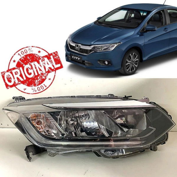 Farol Honda City 2018 2019 Led 12558 Direito Original Direito