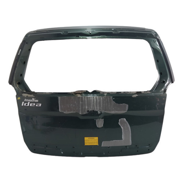 Tampa Traseira Fiat Idea 2011 A 2016 Original Usado 21816 Verde