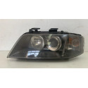 Farol Audi A6 Avanti 2000 2005 Mascara Negra Esquerdo 17517 Esquerdo
