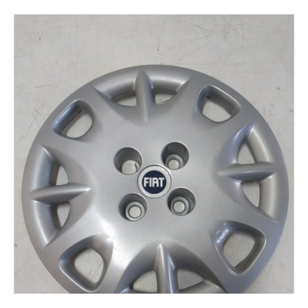 Calota Fiat Palio Fire Aro 14 Original 10214 Prata