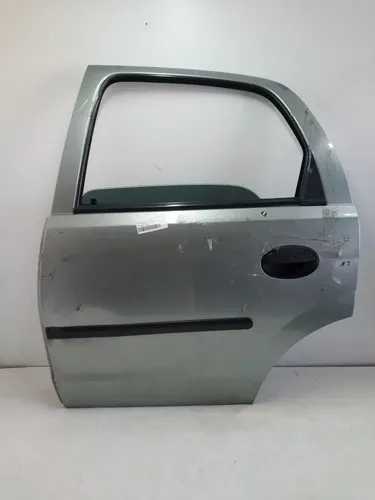 Porta Traseira Esquerda Corsa 2004 A 2008 Original 21637 Traseira Esquerdo Verde