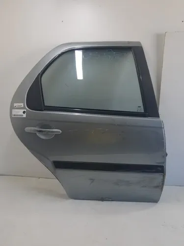 Porta Fiat Palio Elx Traseira L.direito 2007/2008 Orig 21790 Traseira Direito Prateado