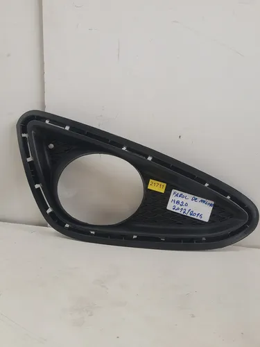 Moldura Farol De Milha Hyundai Hb20 2012/2015 Original 21711 Preto Esquerdo