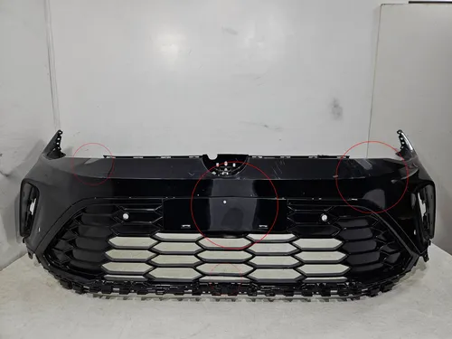 Parachoque Vw Nivus 2025 A 2026 Original 26481 Preto