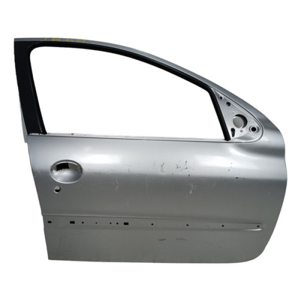 Porta Dianteira Direita Peugeot 206 207 Passion Dianteira Direita Prata