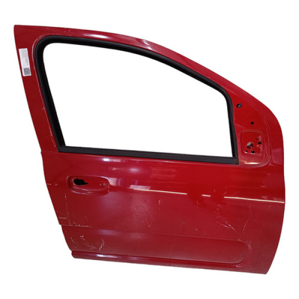 Porta Dianteira Direita Uno Vivace 2015 2016 A 2021 Vermelho