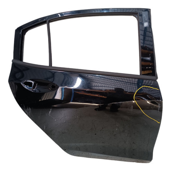 Porta Traseira Direita Onix Plus Sedan 2020/ C/detalhes Traseira Direita Preto