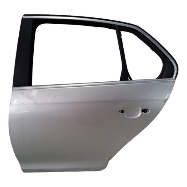 Porta Traseira Esquerda Jetta 2007 A 2010 C/detalhes Traseira Esquerdo Prata