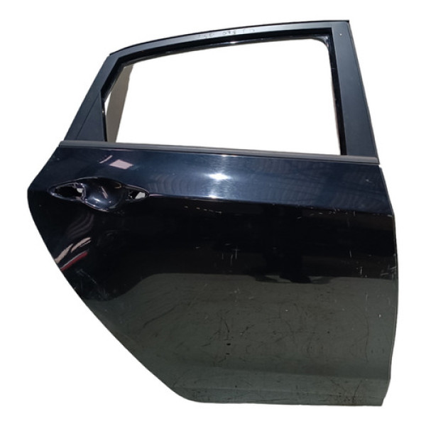 Porta Traseira Direita I30 Hatch 2010 A 2012 Traseira Direita Preto