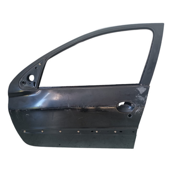 Porta Dianteira Esquerda Peugeot 206 207 Passion Dianteira Esquerda Preto